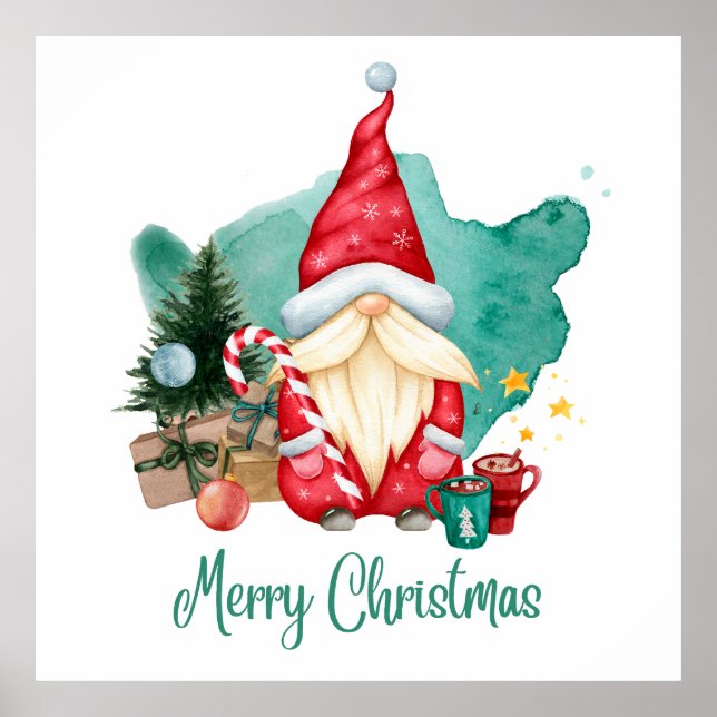 frohe Weihnachten Poster (Vorne)