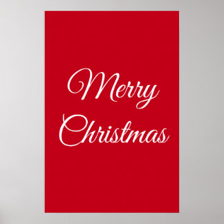 Frohe Weihnachten Poster