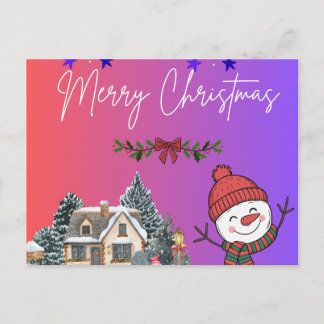 Frohe Weihnachten Postkarte