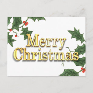Frohe Weihnachten Postkarte
