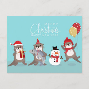 Frohe Weihnachten Postkarte