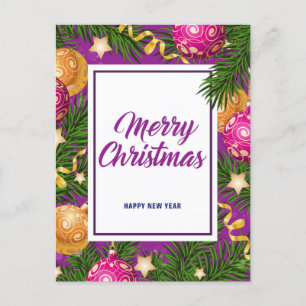 Frohe Weihnachten Postkarte
