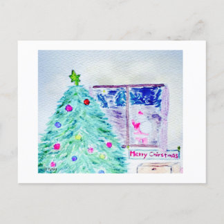 Frohe Weihnachten ! Postkarte