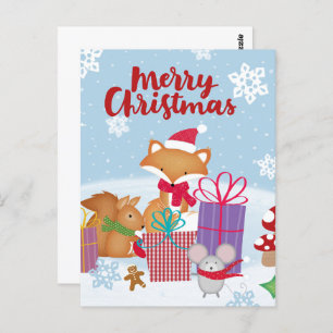 Frohe Weihnachten Postkarte