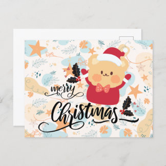 frohe Weihnachten Postkarte