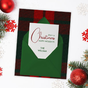 Frohe Weihnachten Postkarte