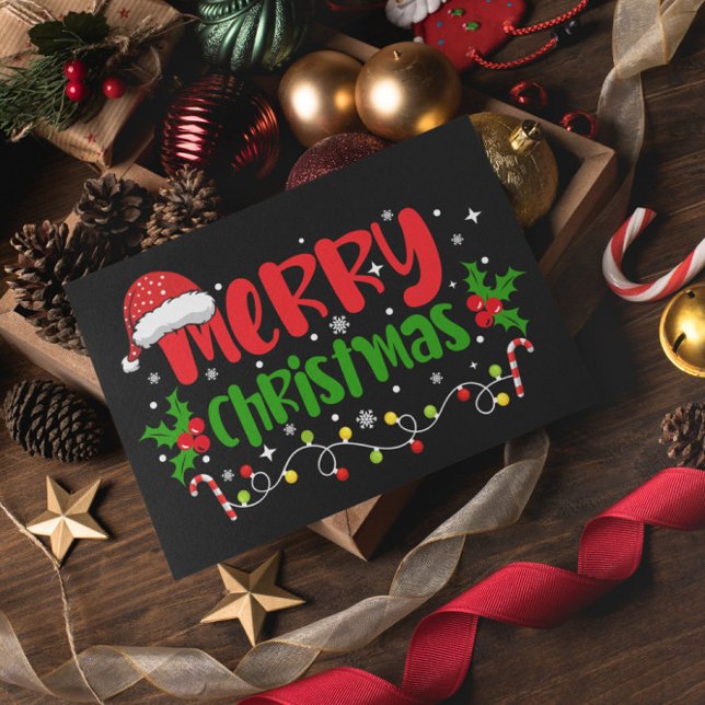 Frohe Weihnachten Postkarte (Von Creator hochgeladen)