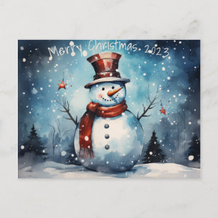 Frohe Weihnachten Postkarte