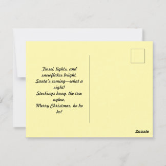 Frohe Weihnachten Postkarte