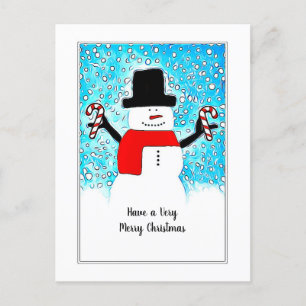 Frohe Weihnachten Postkarte