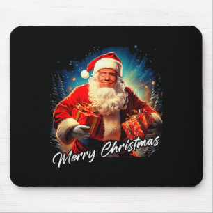 Frohe Weihnachten – Präsident Trump Santa Lustige  Mousepad