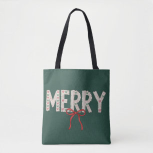 Frohe Weihnachten Preppy-Schleife Urlaub Coquette