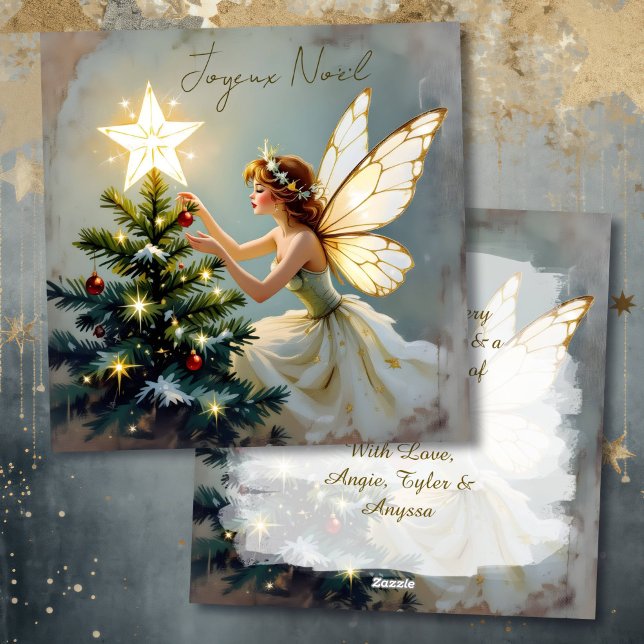 Frohe Weihnachten | Pretty Fairy Personalisiertes  (Von Creator hochgeladen)