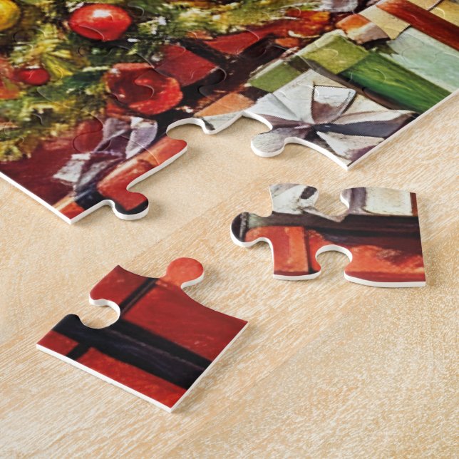 Frohe Weihnachten Puzzle (Seite)