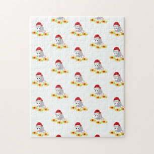 Frohe Weihnachten Puzzle Weihnachtsopossum 