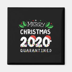 Frohe Weihnachten Quarantäne Funny Xmas Magnet