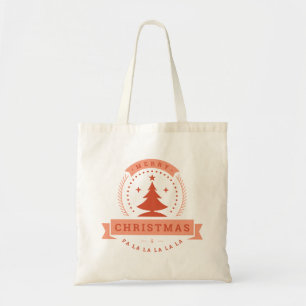 Frohe Weihnachten Rad Design-Tasche Tragetasche