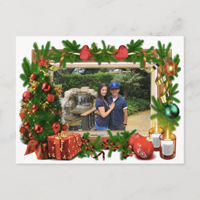 Frohe Weihnachten Rahmen (Vorderseite)
