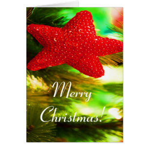 Frohe Weihnachten Red Star I