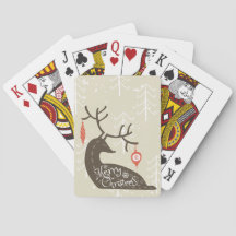 Frohe Weihnachten Reindeer Cozy