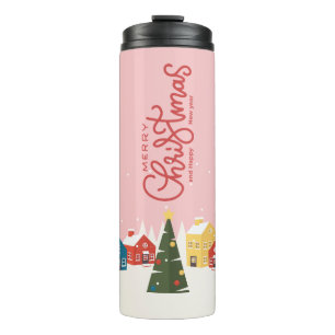 Frohe Weihnachten Reisebecher   Festliches Weihnac Thermosbecher