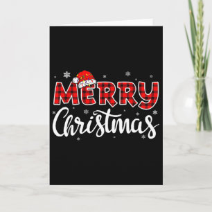 Frohe Weihnachten Rentiere Xmas Familie Frauen Män Karte