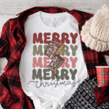 Frohe Weihnachten Retro