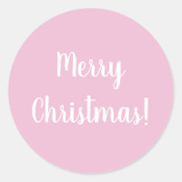 Frohe Weihnachten Rosa Typografie