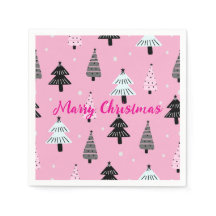 Frohe Weihnachten rosa Weihnachtsdekoration