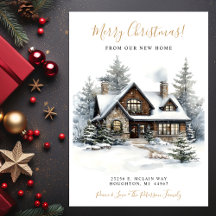 Frohe Weihnachten Rustikal New Zuhause Moving