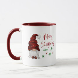 Frohe Weihnachten Rustikale Female Gnome Spaß Urla Tasse