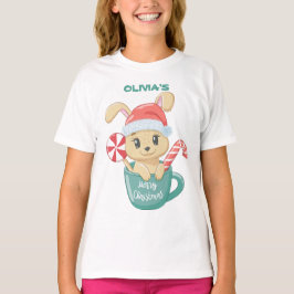 Frohe Weihnachten | Santa Claus Say Personalisiert T-Shirt