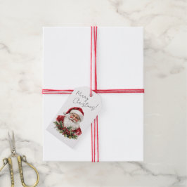 Frohe Weihnachten Santa Claus Weihnachten XMas Geschenkanhänger