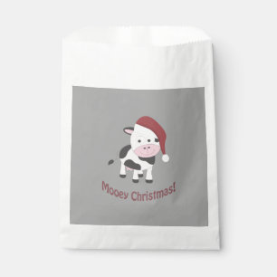 Frohe Weihnachten! Santa Cow Geschenktütchen