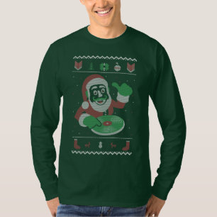 Frohe Weihnachten Santa DJ Party T-Shirt