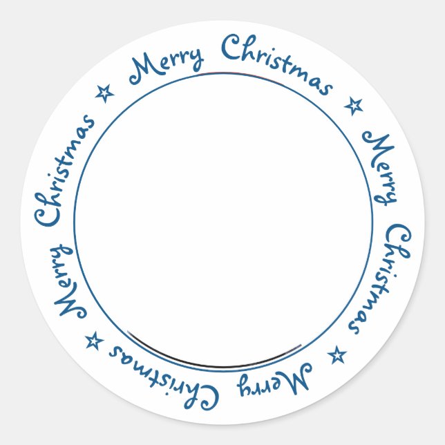 Frohe Weihnachten Santa Dog Black Labrador Runder Aufkleber (Vorderseite)