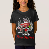 Frohe Weihnachten Santa Drahthaar Pointing Griffon