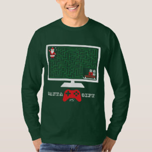 Frohe Weihnachten Santa-Geschenk T-Shirt