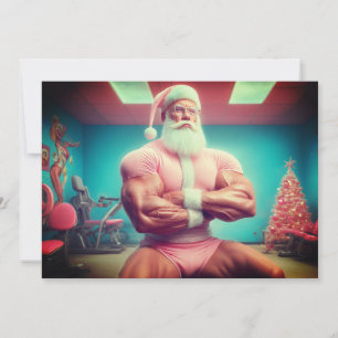 Frohe Weihnachten   Santa hat Beintraining ausgela