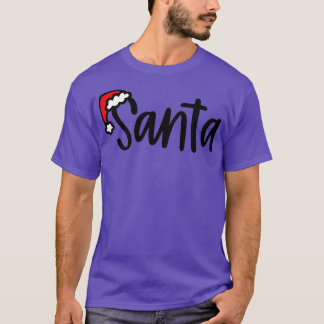 Frohe Weihnachten Santa Hut Familie Weihnachten T-Shirt