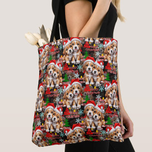 Frohe Weihnachten Santa Hut Hund Welpe Design - Sc