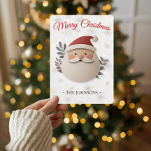 Frohe Weihnachten Santa – Personalisierte Familie