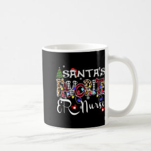Frohe Weihnachten Santa S Lieblings Er Krankenschw Kaffeetasse