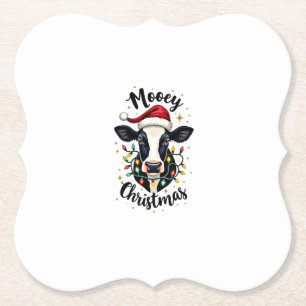 Frohe Weihnachten Santa Weihnachtsbeleuchtung Kuhl Untersetzer