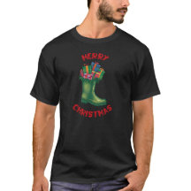 Frohe Weihnachten-Santas Geschenkestiefel