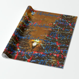 Frohe Weihnachten! Schleifpapier Geschenkpapier