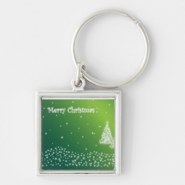 Frohe Weihnachten Schlüsselanhänger (Vorne)