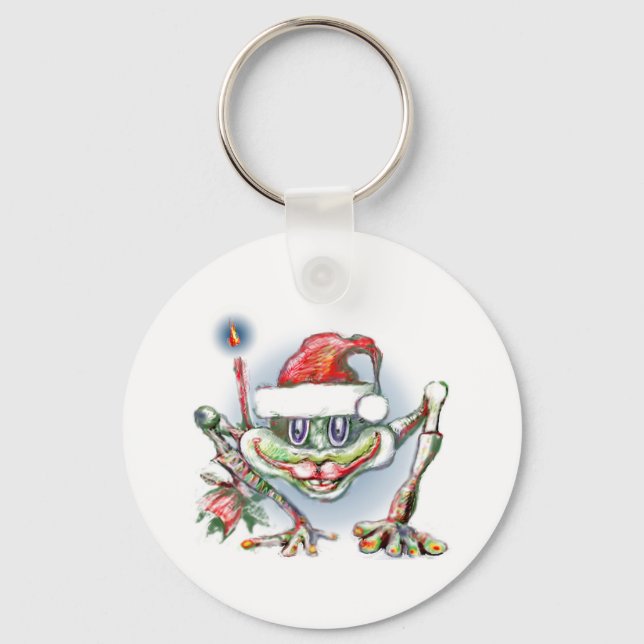 * Frohe Weihnachten * Schlüsselanhänger (Vorderseite)