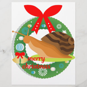 Frohe Weihnachten Schnecke