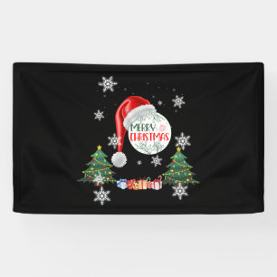 Frohe Weihnachten Schnee Kollektion 3x5 Vinylbanne Banner